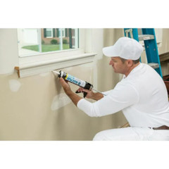 ALEX plus 10.1 Oz. Clear Acrylic Latex Caulk plus Silicone