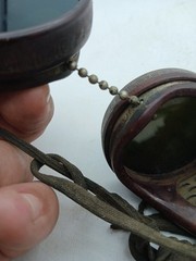 Pair Of Vintage Welders Goggles Airco Steampunk Removable Lens Cool Design