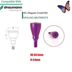 US RC Dental Healing Abutment & Closure Cap Fits Straumann CrossFit BLT Platform