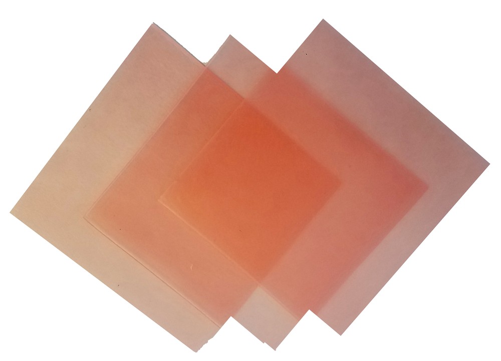 4″x4″ sheet wax 24 gauge pink