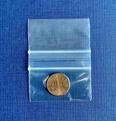 100 Count Clear 2.0″ x 1.0″ baggies 2010 mini ziplock reclosable bags 