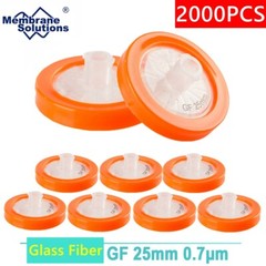 2000PCS GF Syringe Filter Membrane 0.7μm 25mm Disposable Hydrophobic Filtration