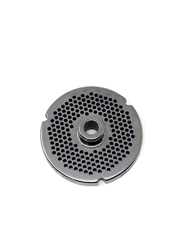 Cutlery Mania Meat Grinding Plate by Salvinox (#22 1/8 Hubbed Plate) (22SP1-8SS)