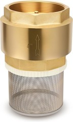 Durable 4″ Brass Foot Valve with Integrated Filter – Explosion-Proof Check Valve