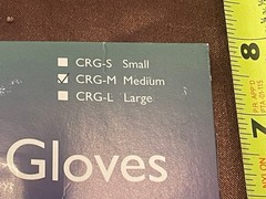 Cut Resistant Glove Medium Ambidextrous Washable Anti-Microbial (ONE)