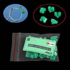1 Kit New Dental Add On Wedges Orthodontic Special Silicone Rubber 40pcs/pack