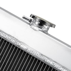 3 Row Aluminum Radiator 1966-1969 Dodge Charger 500 R/T 6.3L 7.2L Big Block