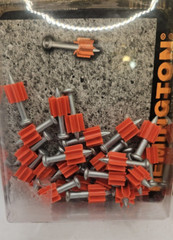 2 Remington 58048 1″ Low Velocity Power Fasteners 25 pack 50 total concrete