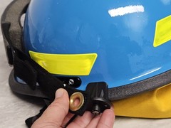 Cairns C-MOD Firefighter Rescue Helmet – Blue 2022 MFG Large w/ ESS Goggles