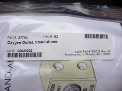 Accutron 27793, Oxygen Outlet, Stand-Alone With Female Q/C