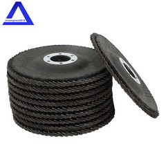 10 Pack 4-1/2″ X 7/8″ 120 Grit Premium Zirconia Flap Disc Sanding Grinding