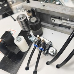 Heavy-duty Edge Banding Machine for Curved&Straight Line W/Control Panel 110V