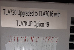 Tek 8 GHz Logic Analyzer 136 Chan. P6960 Probes TESTED! TLA7016, TLA7AA4, P6980