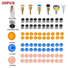 US Dental Locator Male Caps Inserts 20Pcs/Set –Overdenture Abutment Kit Implant