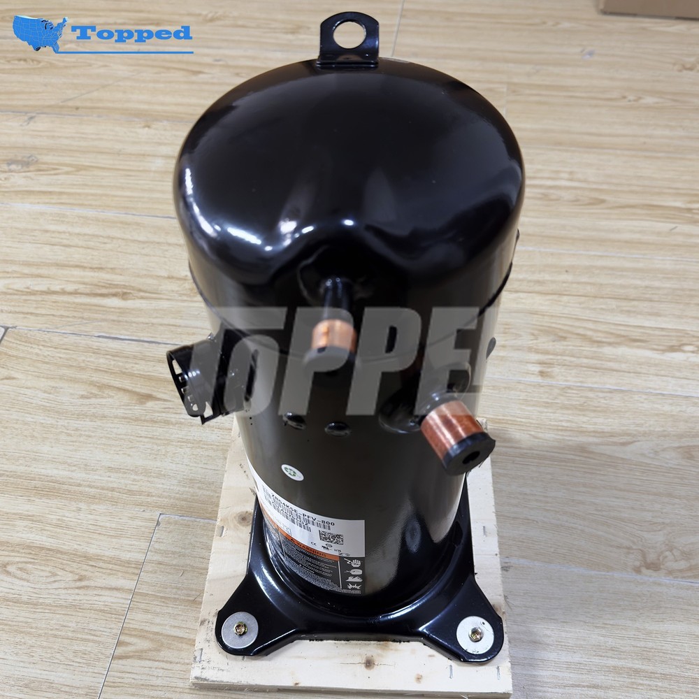 New Scroll Compressor 208-230V 3PH 4.5 Tons R-22 for Copeland ZR54K5E-PFV-800