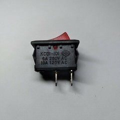 5PCS SPST Mini Rocker Switch 2-Pin ON-OFF 125VAC/10A 250VAC/6A KCD1 – USA SELLER