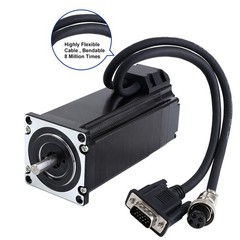 STEPPERONLINE 3Nm Nema 23 Closed Loop Stepper Motor 425oz.in & Driver CL57T Kit