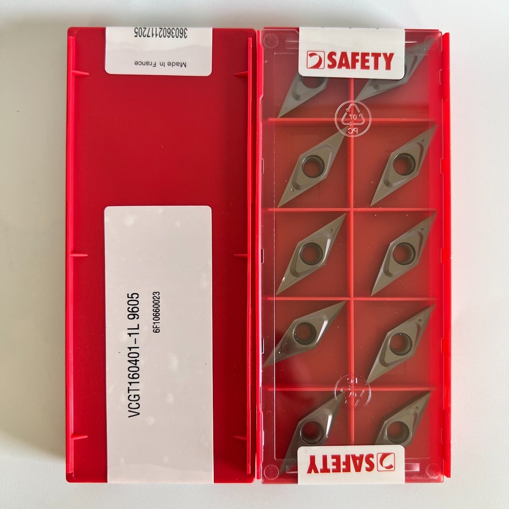 10pcs/Box VCGT160401-1L 9605
