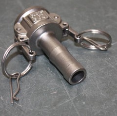 (2) USA Sealing Cam And Groove Fitting BULK-CGF-287, 1/2″ Coupler Type C, 304 SS