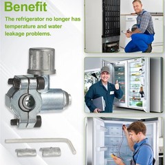 BPV-31 Refrigerator Tap Valve Piercing Valve Kit is fit for 1/4 inch 5/16 in