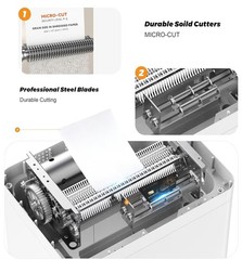 150-Sheet Paper Shredder Heavy Duty, Micro Cut and CDs/Cards