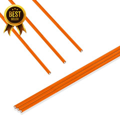 3 Pcs Silver Brazing Rods 56% Alloy 18 Inch Flux Coated Silver Solder Copper Bra