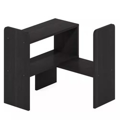 Black 23.7 In. X 15.7 In. Wood Modern Adjustable Desk Organizer