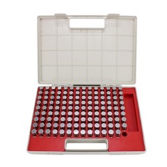 Steel Minus Pin Gage Set – 125 Pieces 0.626-0.750″ M4, Heat Treated Storage Case