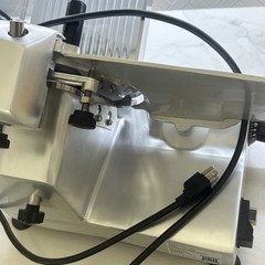 9″ Manual Gravity Feed Meat Slicer Semi-Automatic Commercial Machine 1/6 HP