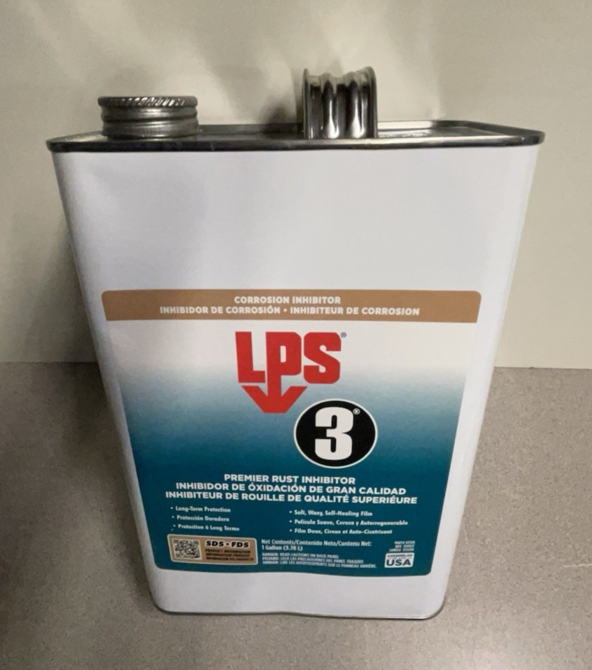 NEW LPS 3 03128 1 Gallon Premium Heavy-Duty Rust Inhibitor Corrosion Inhibitor