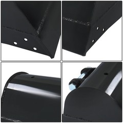 500mm Plain Bucket Attachment For 0.8ton-1ton Mini Excavator Digger US