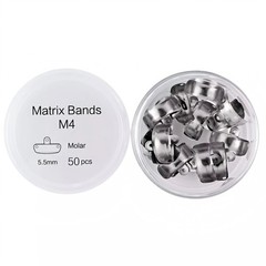 Dental Sectional Matrix System Matrices Bands Palodent 3.5 4.5 5.5 6.5mm 50/Pk