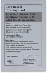 Individually Sealed Alcohol-Free Card Cleaning Cards – 50 pcs for Readers