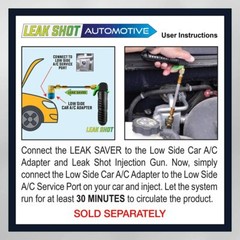 Leak Saver Direct Inject Refrigerant Leak Sealer – Small System Up to 1 Ton