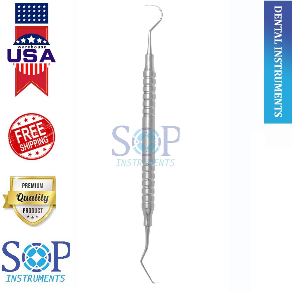 Dental Explorer # 5 Hollow Handle Diagnostic tools by SOP instruments