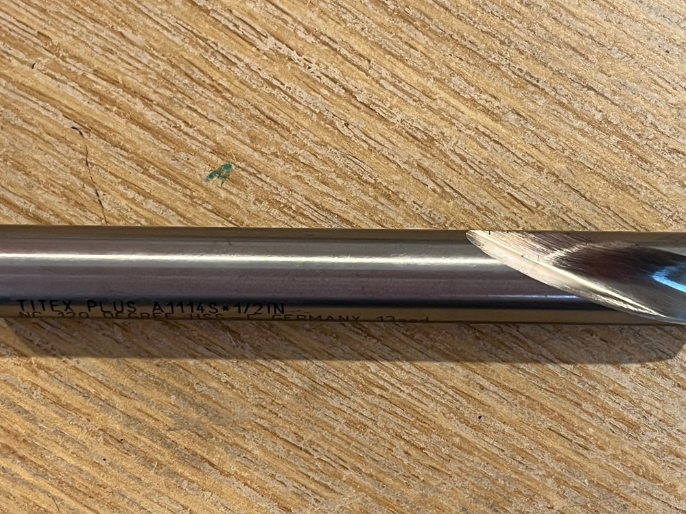 Spotting Drill A1114S-1/2″ HSS NC 120 Degrees