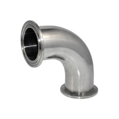 OD 1.5 inch 19MM Sanitary 90 Degree Elbow Tri Clamp Ferrule Stainless Steel 316
