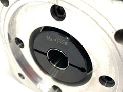 Vogel MKS 1 Precision Bevel Helical Gearbox, Angular i=9,60 Solid Shaft 308420