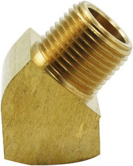 45 Degree Street Elbow 1/8″ NPT Male X 1/8″ NPT Female Brass Pipe Fitting (Pack