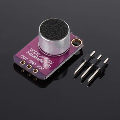 6 Pieces Electret Microphone Amplifier Module MAX4466 Adjustable Gain Blue Br…
