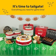 Compact Hot Dog Steamer and Multi-Appetizer Warmer – Ideal for Gatherings!