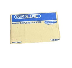 Case Of 1000 – Pure Glove Nitrile Disposable Gloves, Size Medium, Color White!!