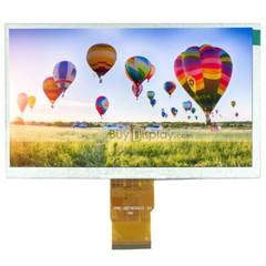 7″inch 50 pin TFT LCD Display 1024×600 Optional Touch Panel,RGB,AT070TNA2