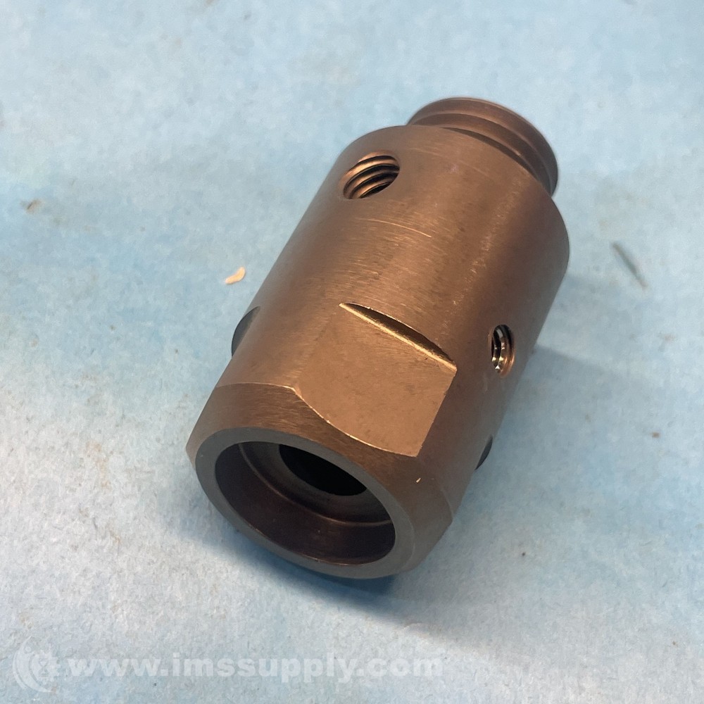 2 inch x 2 inch x 3 inch Stainless Steel Threaded Adapter Tool FNIP