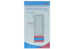 Island Wound Dressing (Bordered Gauze) 8″ x 4″ Sterile (30 Per Box)