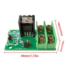 Electronic Pulse Trigger Switch Control Board MOS Field Effect Tube Optocoupler