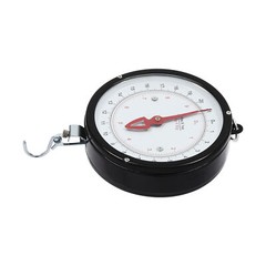Double-sided Dial Hanging Scale 10kg/22lbs Circular Supermarkets Hanging Scale