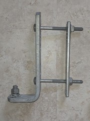 (Lot of 3) New Crossarm Cutout / Arrester Bracket Mount Kit