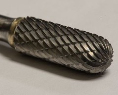 SC3LD Cylindrical Tungsten Carbide Burr Bur Cutting Tool Die Grinder Bit 1/4″