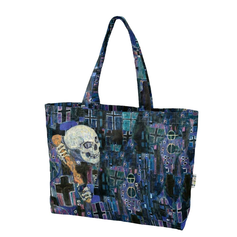 Large Tote Bag TBL091205 Gustav Klimt ‘Life and Death’ Design